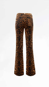 Dior Leopard Print Trousers