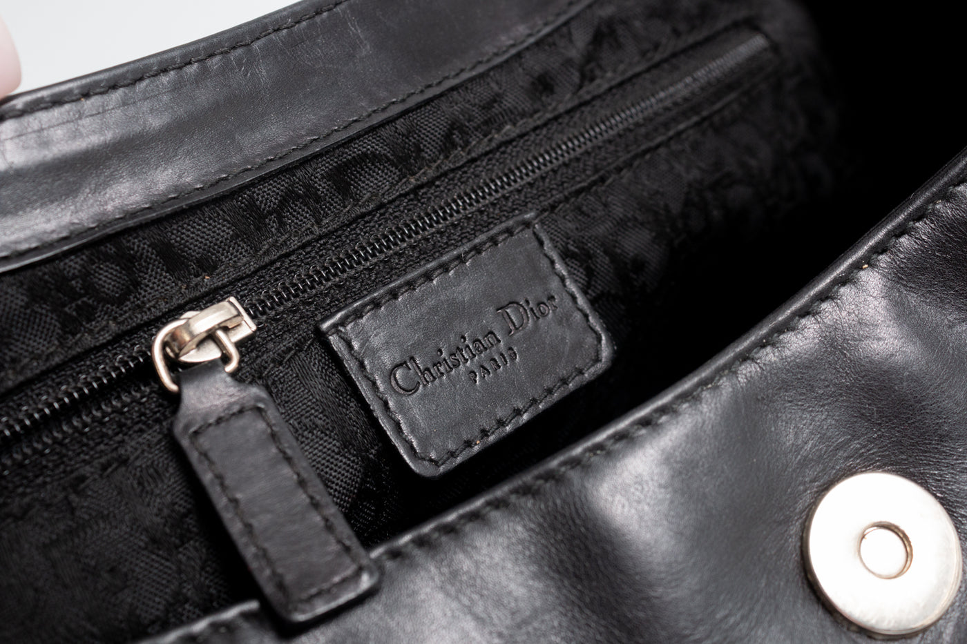 バッグ vintage made in FRANCE dior bag CHRISTIAN DIOR Vintage Boston Bag