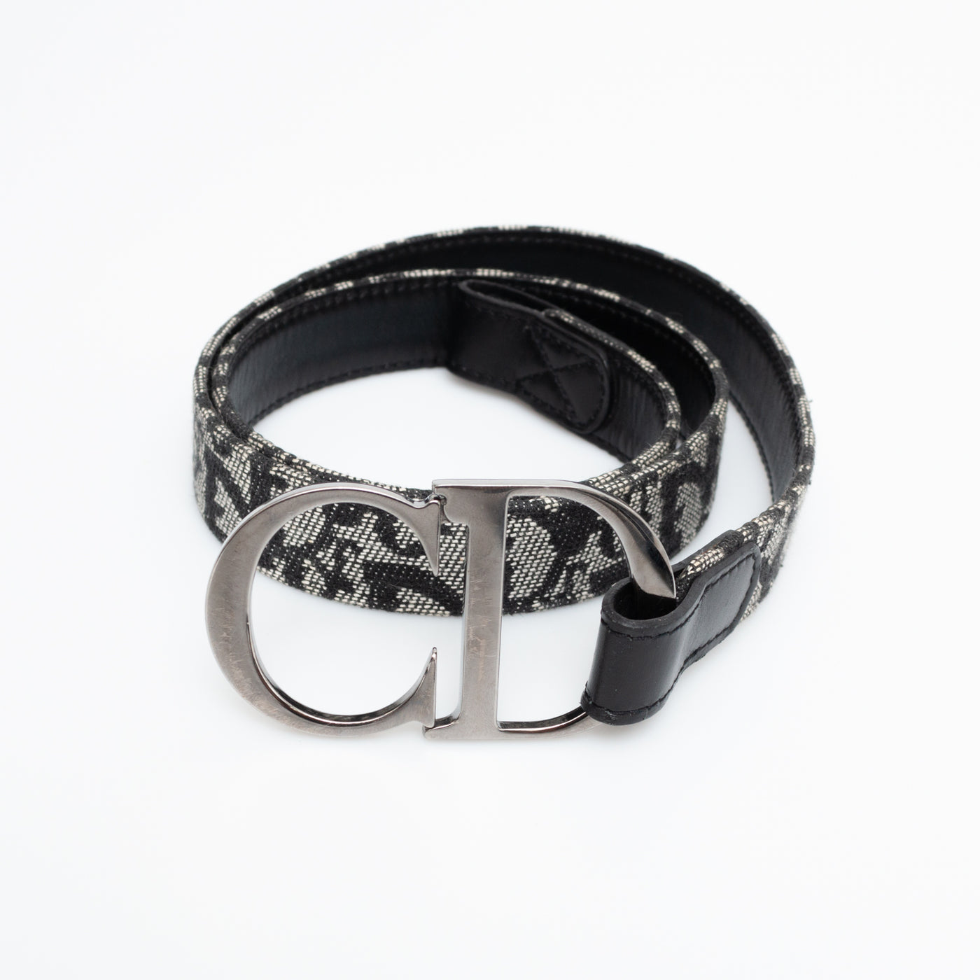 良品 Christian Dior レザー ベルト ヴィンテージ レディース