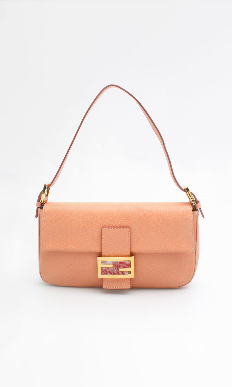 Fendi Leather Baguette Bag