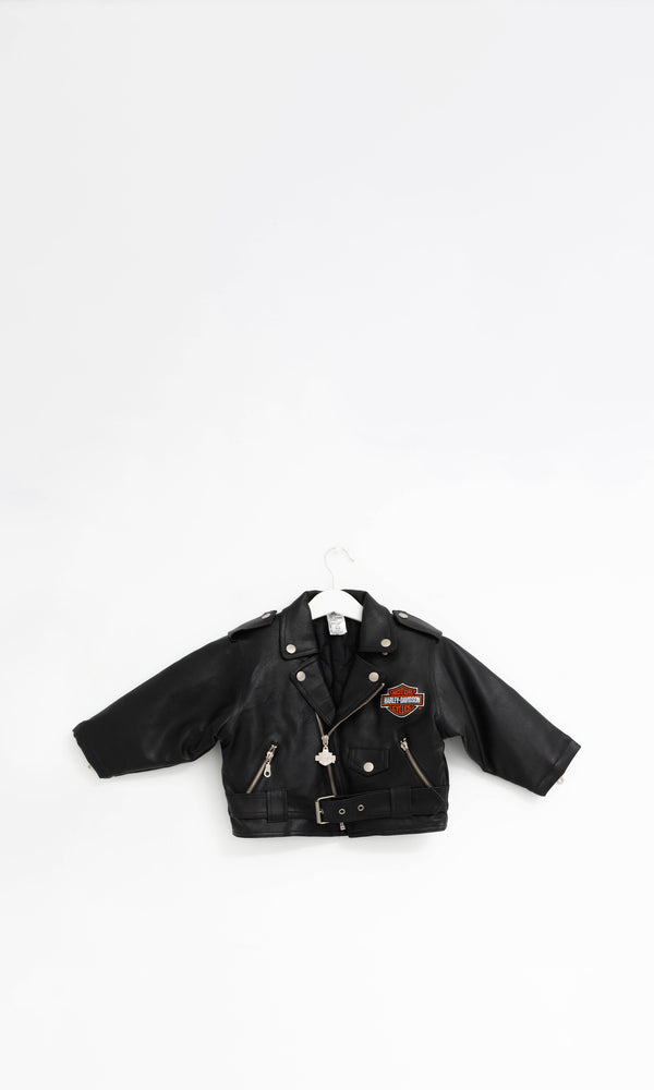 Baby Harley Davidson Leather Jacket