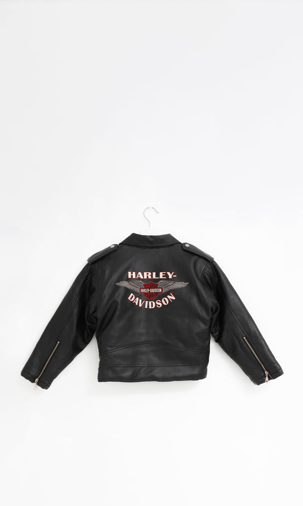 Kids Harley Davidson Leather Jacket