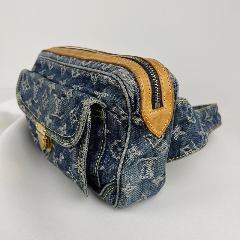 Louis Vuitton Denim Bum Bag – Jean Vintage