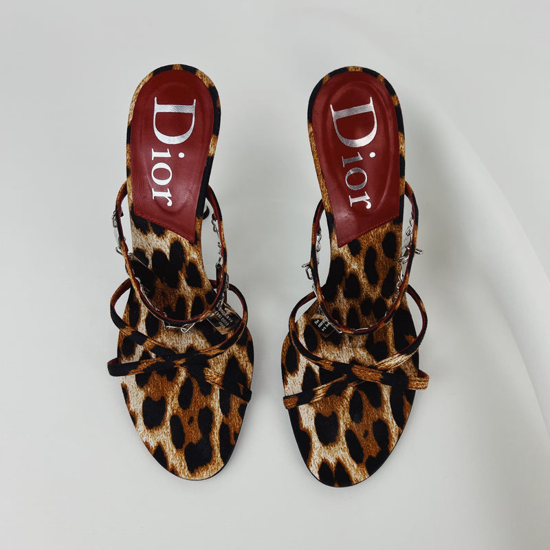 Dior Leopard Heels