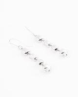 Dior Spell Out Crystal Earrings