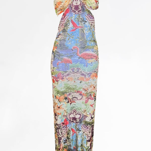 Jean Paul Gaultier 1999 Flamingo Dress – Jean Vintage