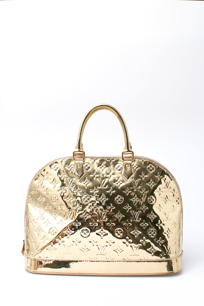 Louis Vuitton Monogram Miroir Alma GM Bag