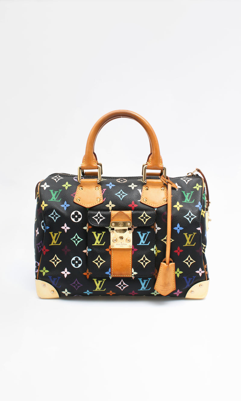 Louis Vuitton Multicolor Speedy 30