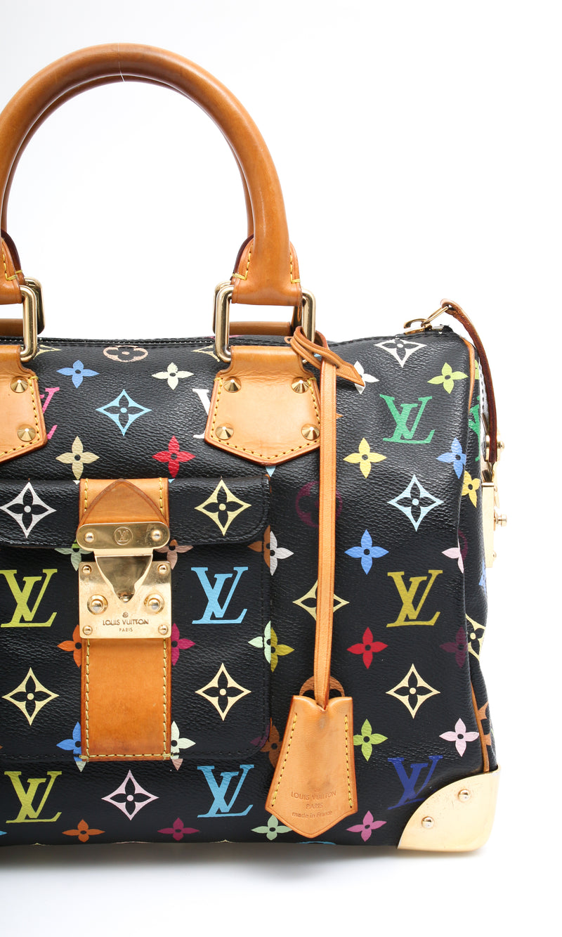 Louis Vuitton Multicolor Speedy 30