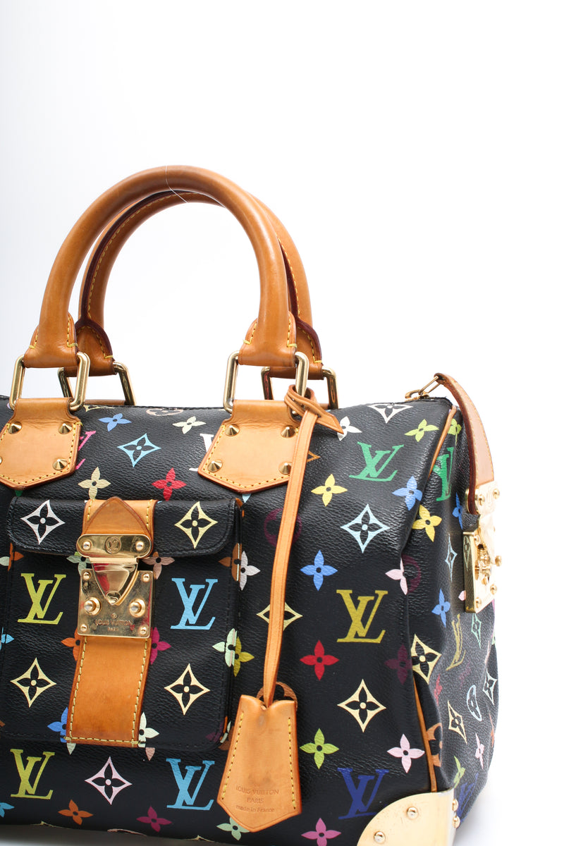Louis Vuitton Multicolor Speedy 30