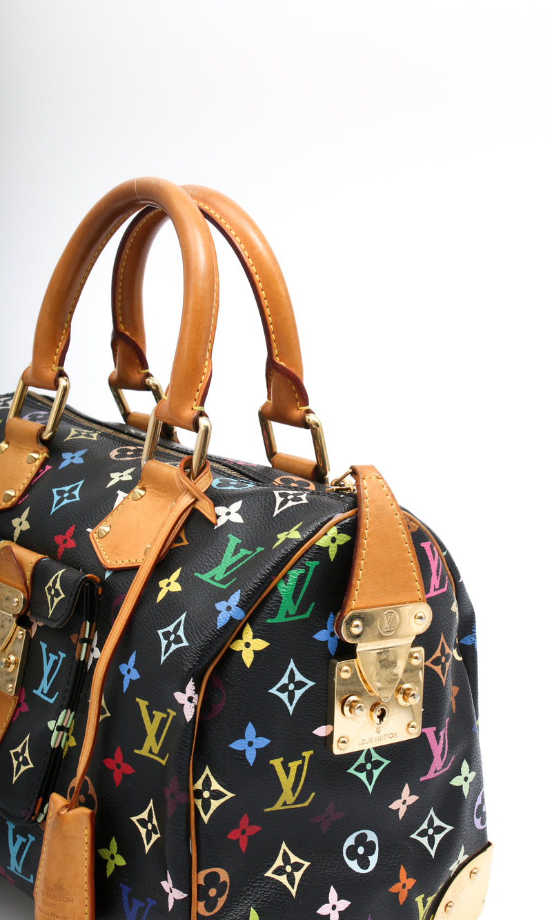 Louis Vuitton Multicolor Speedy 30