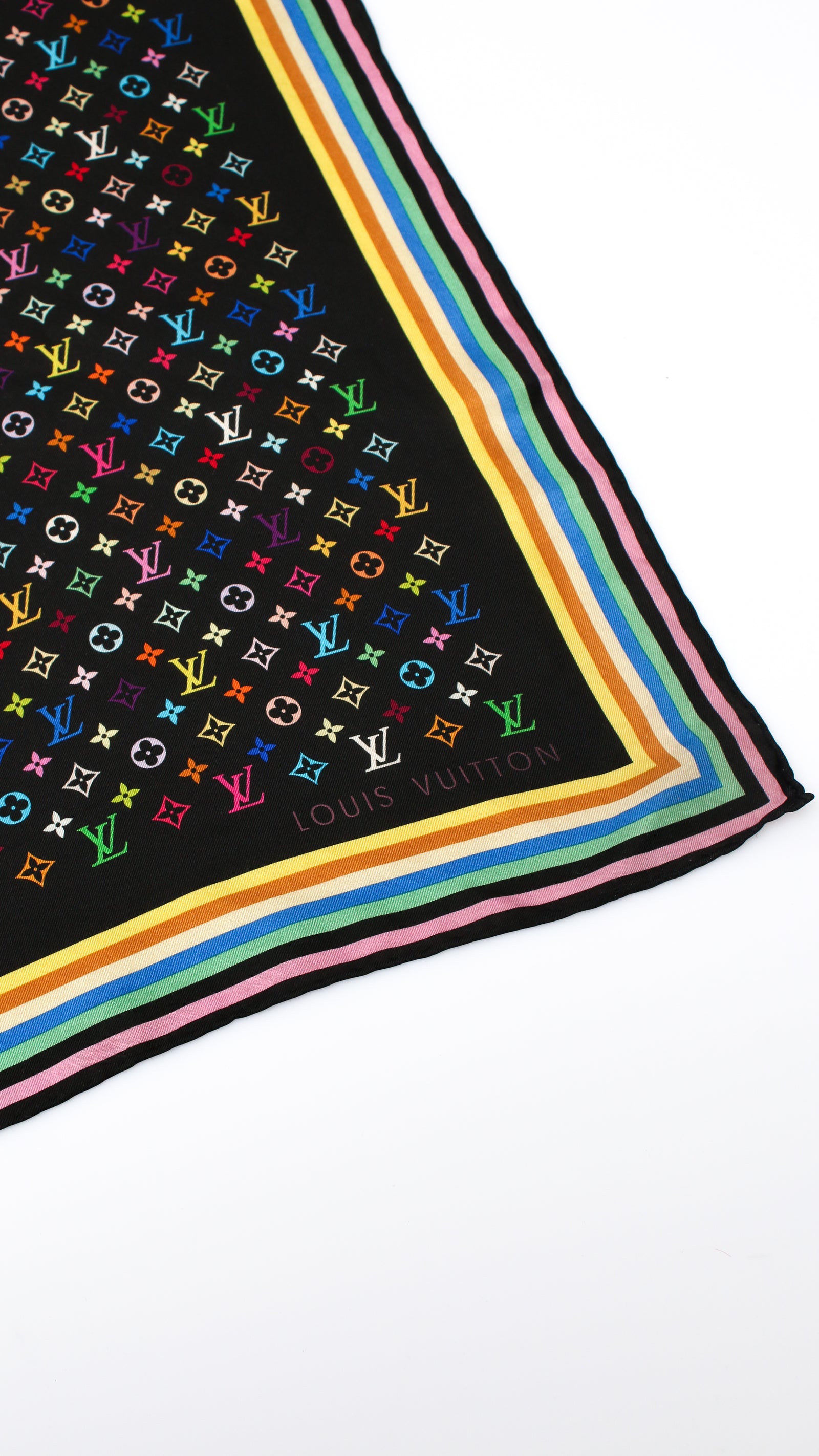 Louis Vuitton X Takashi Murakami Monogram Scarf – Jean Vintage
