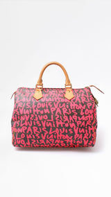 Louis Vuitton X Stephen Sprouse Monogram Graffiti Speedy 30