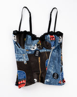 Dior Miss Diorella Trompe L'oeil Bustier Corset Top