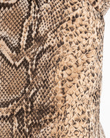 Dolce & Gabbana Snakeskin Corset Top