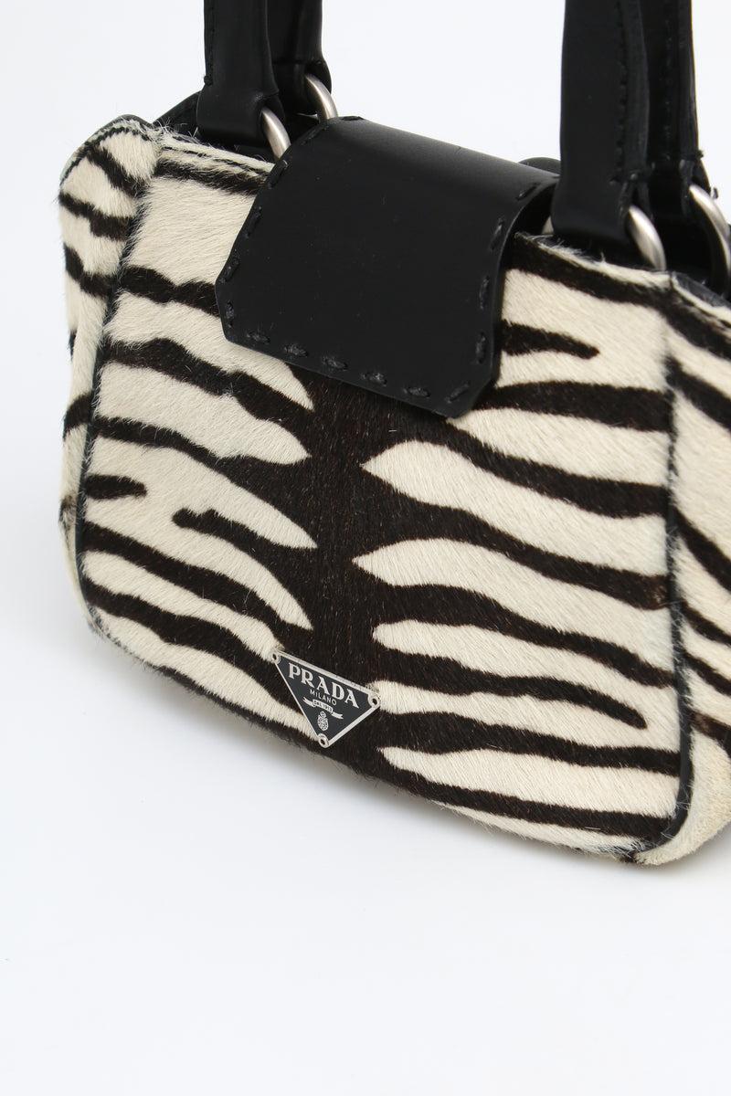 Prada Zebra Print Bag