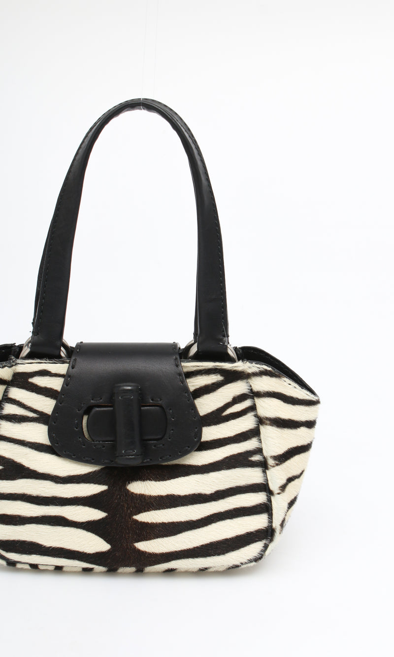 Prada Zebra Print Bag