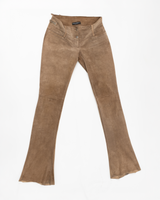 Dolce & Gabbana Suede Flare Trousers