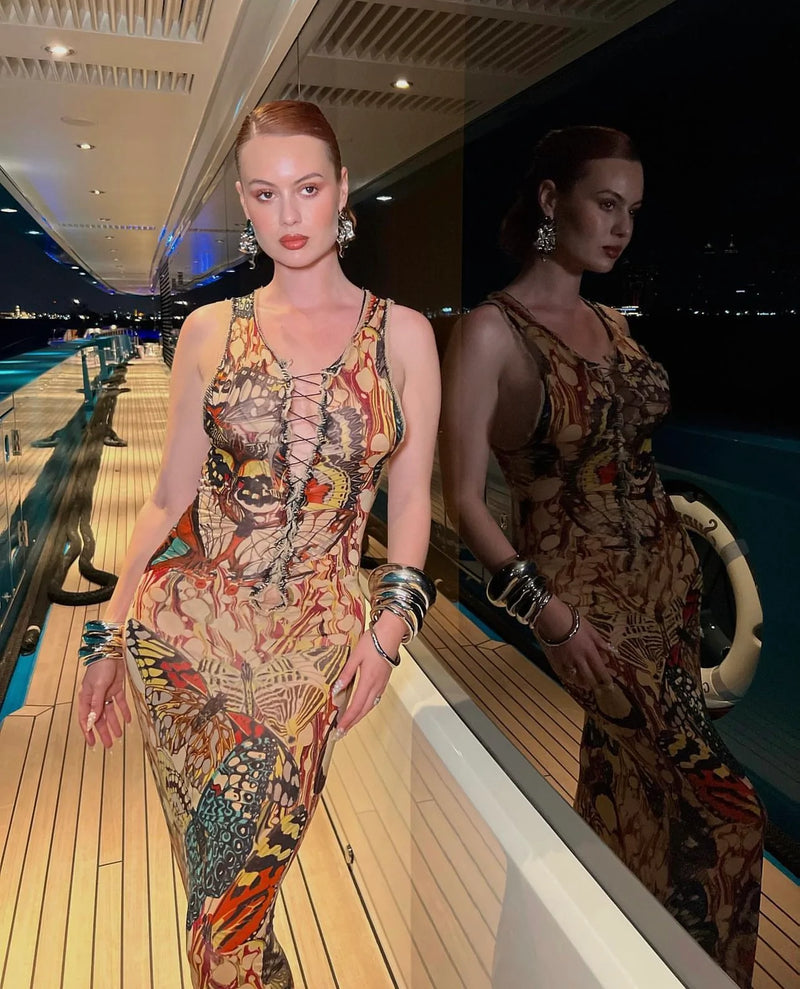 Jean Paul Gaultier Mesh Dress